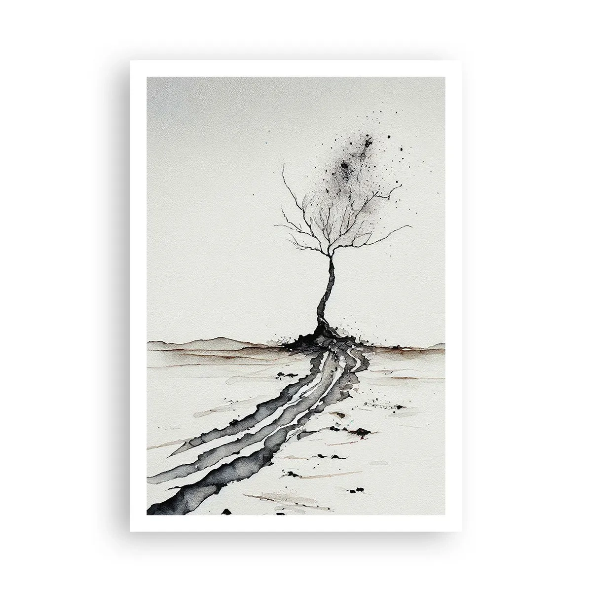 Poster - Wintermelancholie - 70x100 cm