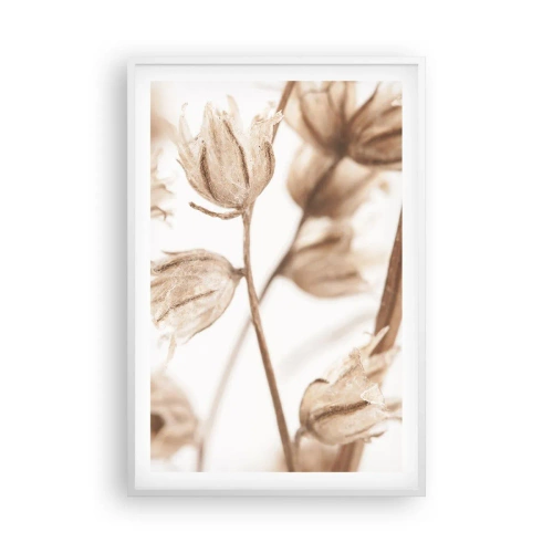 Poster in einem weißen Rahmen - Sie rufen am Ende des Sommers an - 61x91 cm