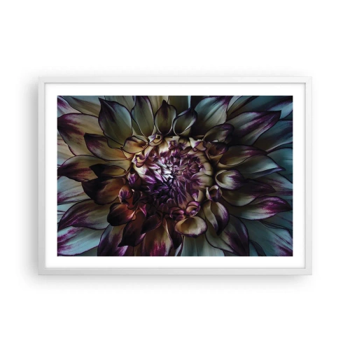 Poster in einem weißen Rahmen - Die Blütezeit der Jugend - 70x50 cm