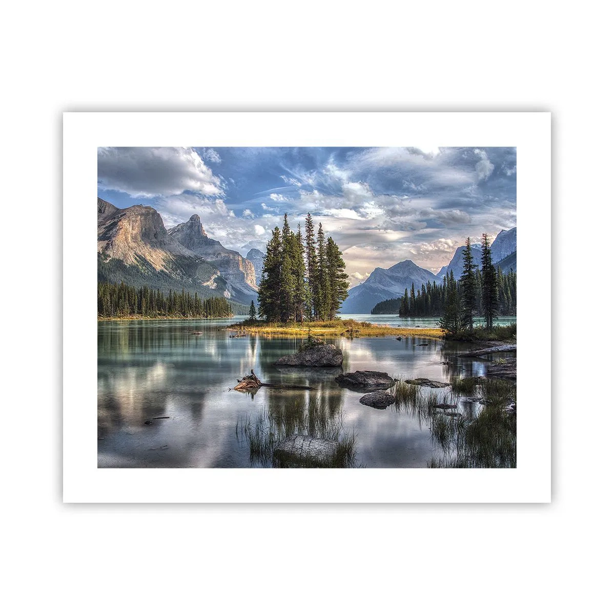 Poster - An dem tollen und sauberen Wasser ... - 50x40 cm