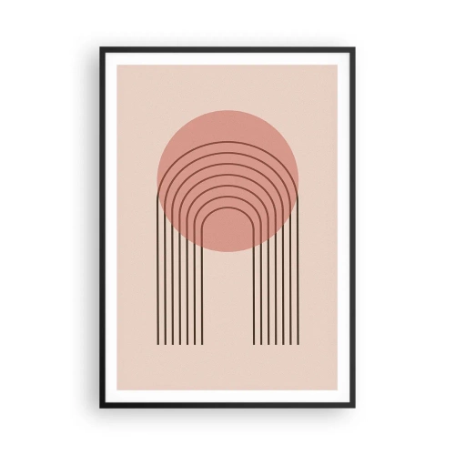 Poster in einem schwarzem Rahmen - Unwiderstehliche Anziehungskraft - 70x100 cm