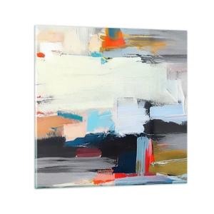 Glasbild - Bild auf glas - Gibt es eine Methode? - 70x70 cm