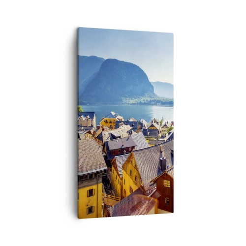 Bild auf Leinwand - Leinwandbild - Es könnte nicht malerischer sein - 45x80 cm