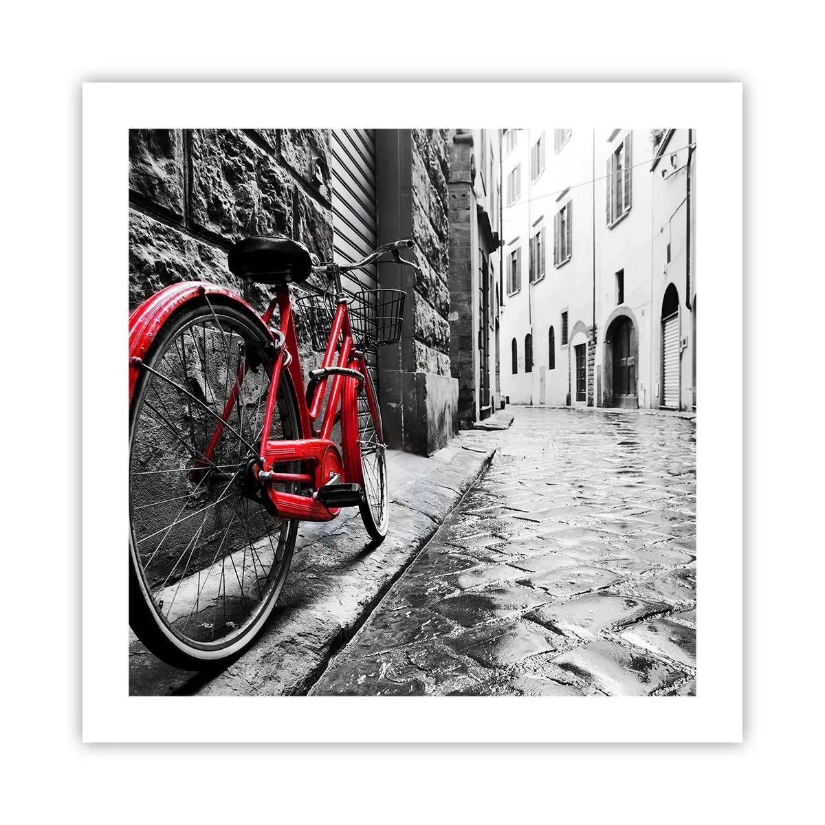 Poster - Wahre Schönheit wird nicht alt - 50x50 cm