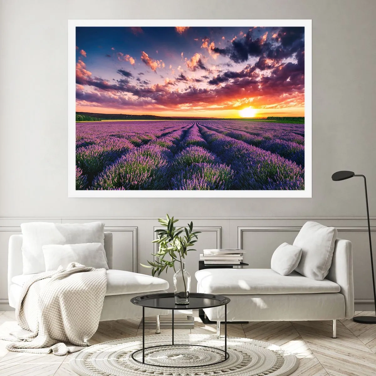 Poster - Lavendel Welt - 70x50 cm