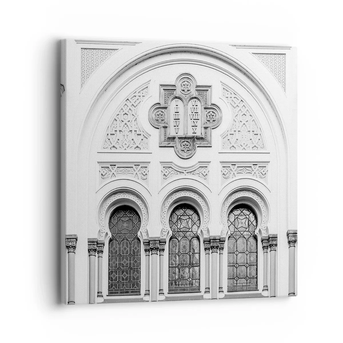 Bild auf Leinwand - Leinwandbild - An der Grenze der Kulturen - 30x30 cm