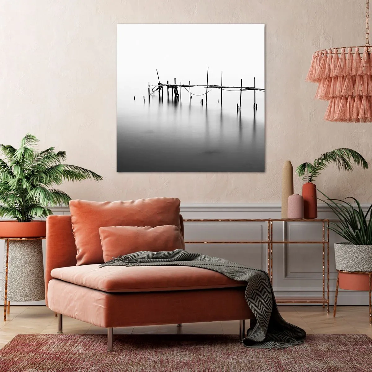 Bild auf Leinwand - Leinwandbild - Was ist, wenn es keine Welt gibt? - 30x30 cm