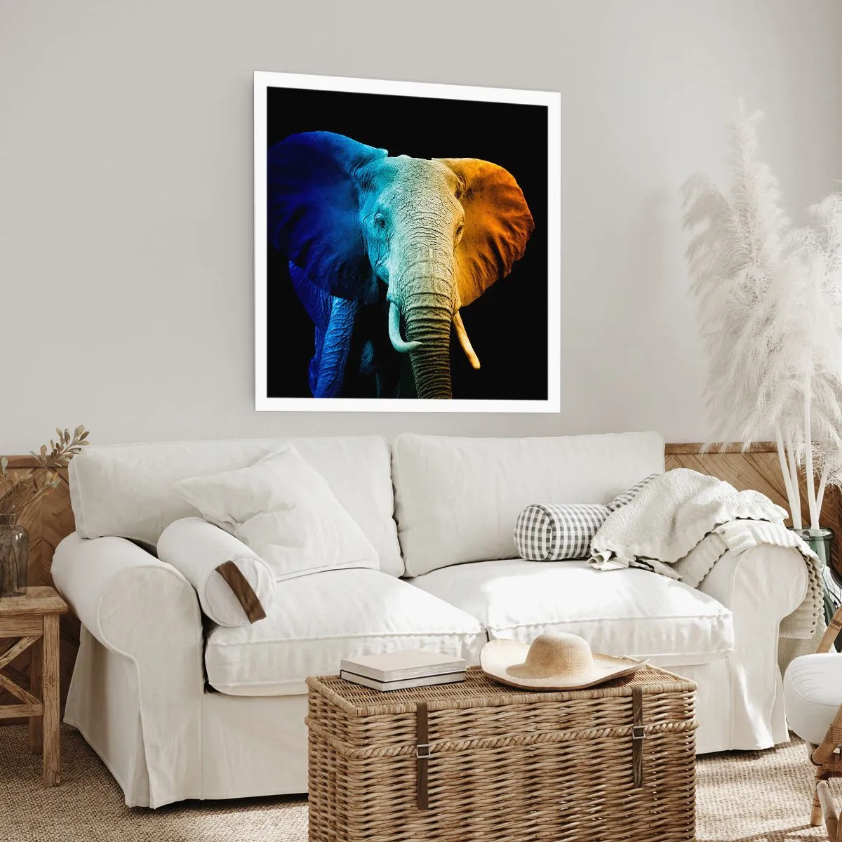 Poster - Exzentrisch, kein Verrückter - 40x40 cm