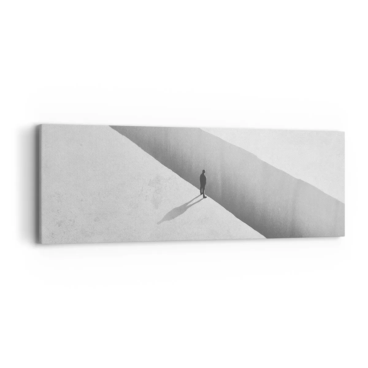 Bild auf Leinwand - Leinwandbild - Klares Ziel - 90x30 cm