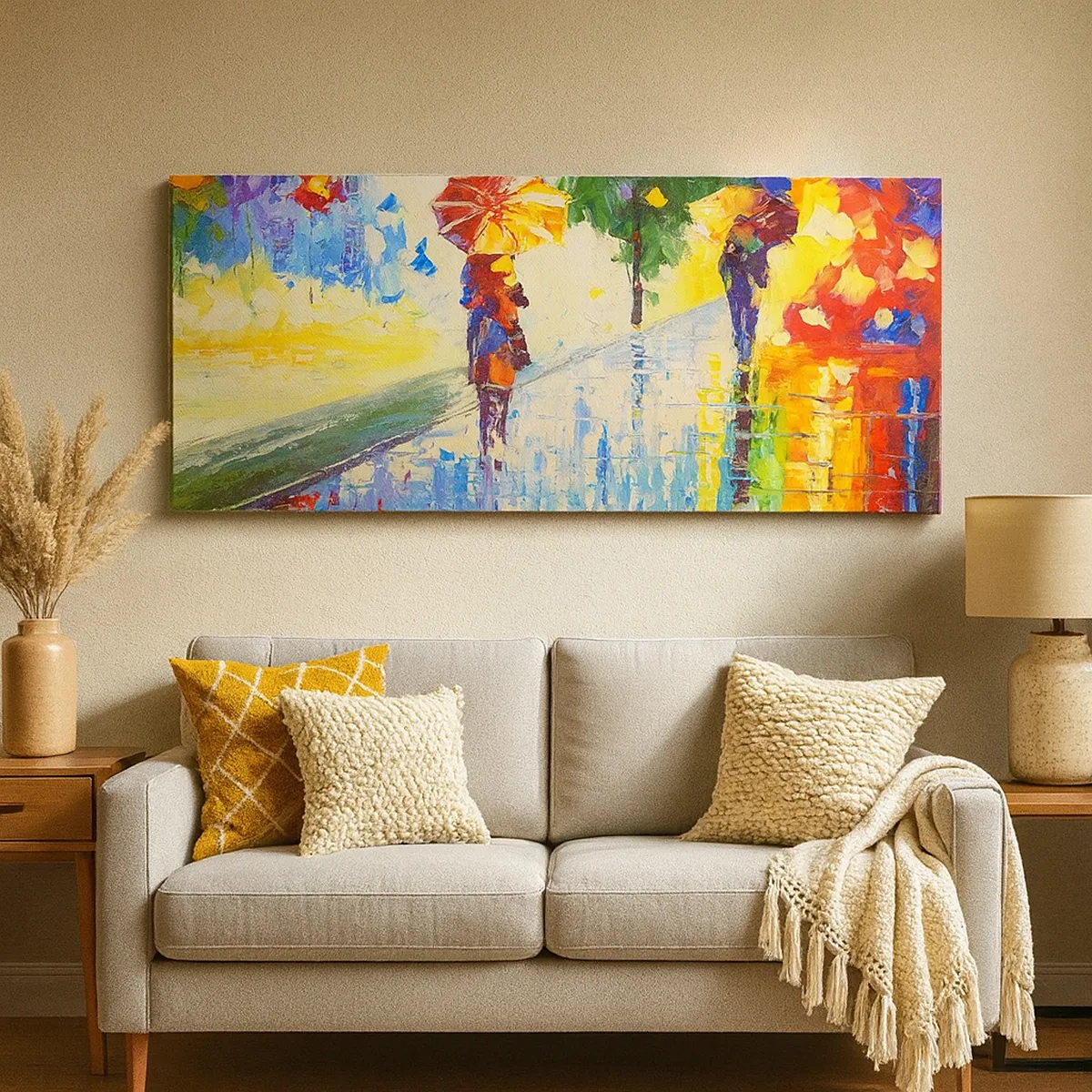 Bild auf Leinwand - Leinwandbild - Und alles klar - 30x30 cm