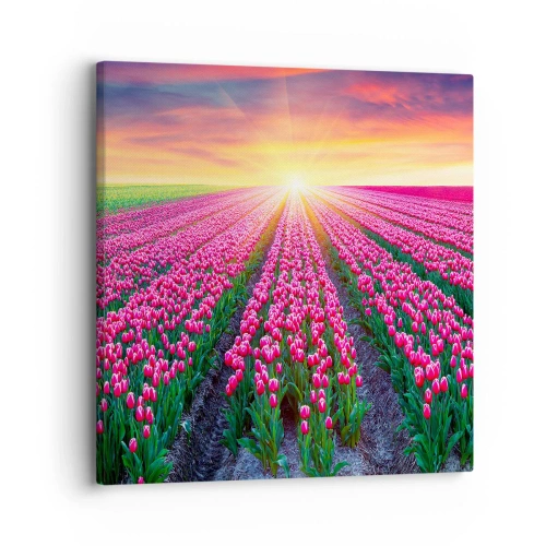 Bild auf Leinwand - Leinwandbild - Schönheitsfarm - 30x30 cm