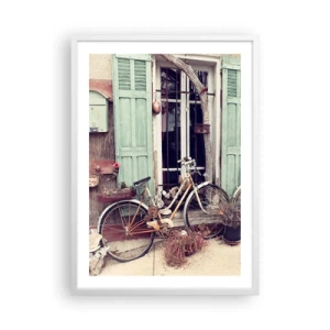 Poster in einem weißen Rahmen - Es lebe die Provinz - 50x70 cm