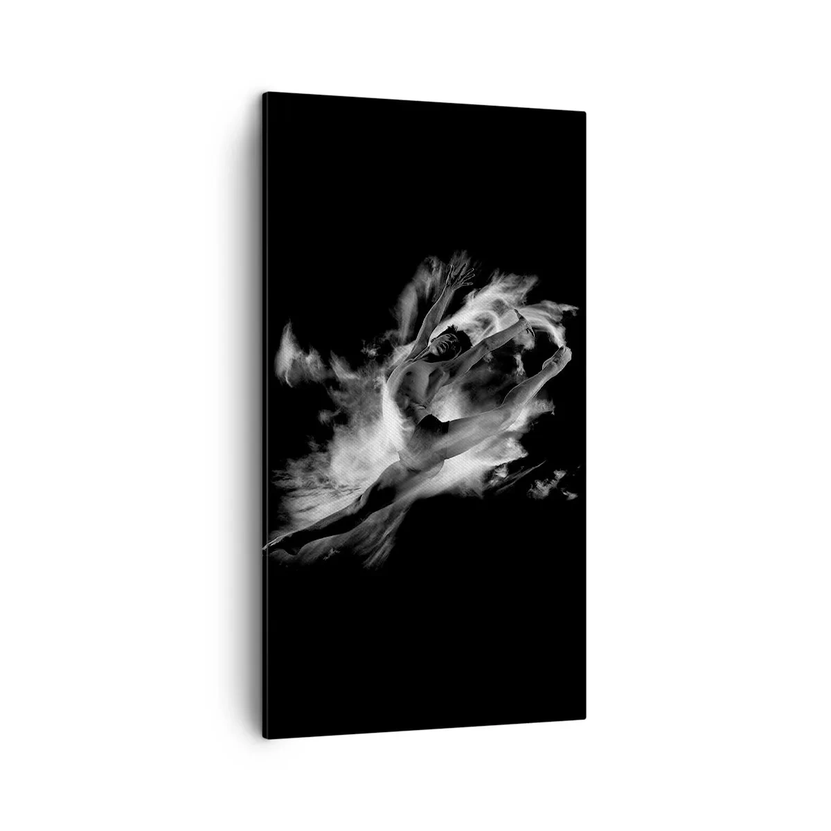 Bild auf Leinwand - Leinwandbild - Im Flug hängen geblieben - 45x80 cm