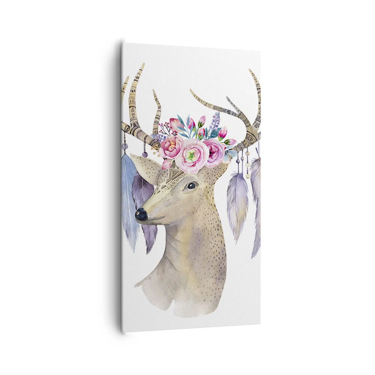 Bild auf Leinwand - Leinwandbild - Seelenführer - sanft, unschuldig - 65x120 cm