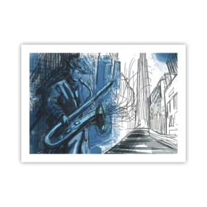 Poster - Urbane Rhapsodie - 70x50 cm
