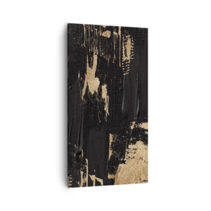 Bild auf Leinwand - Leinwandbild - Spur einer Berührung - 55x100 cm