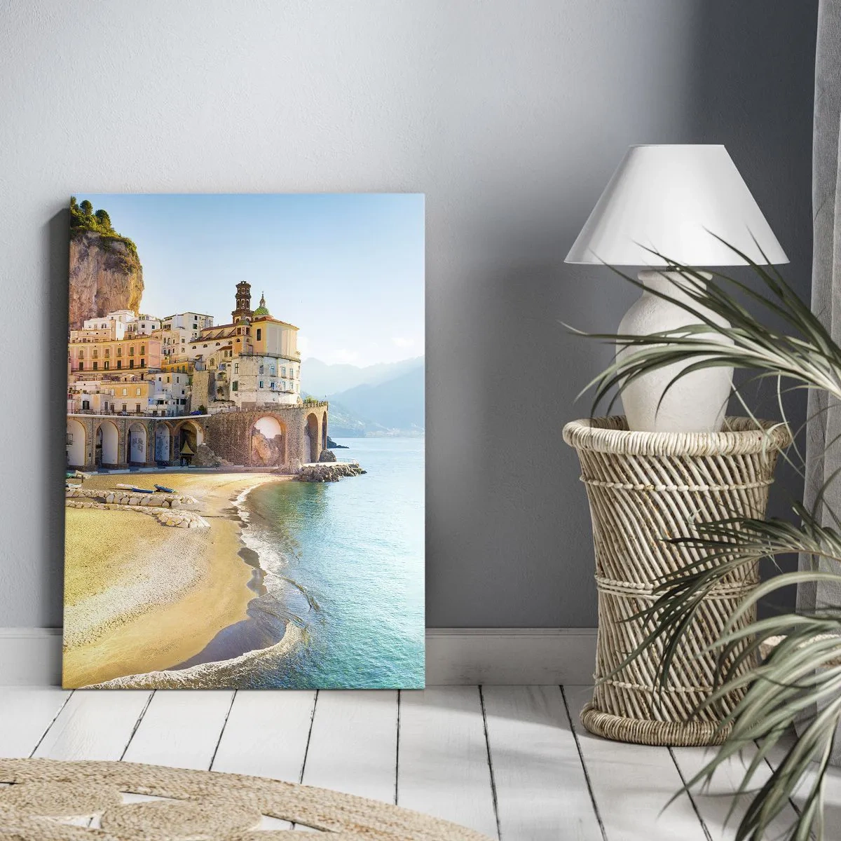 Bild auf Leinwand - Leinwandbild - Die Stadt ist unglaublich - 80x120 cm