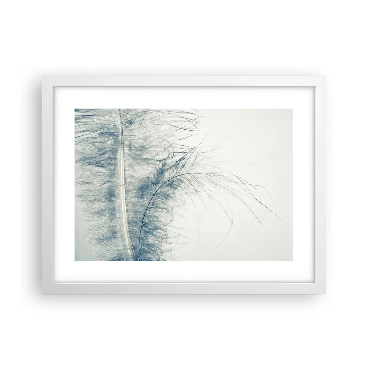 Poster in einem weißen Rahmen - Flüstern der Natur - 40x30 cm