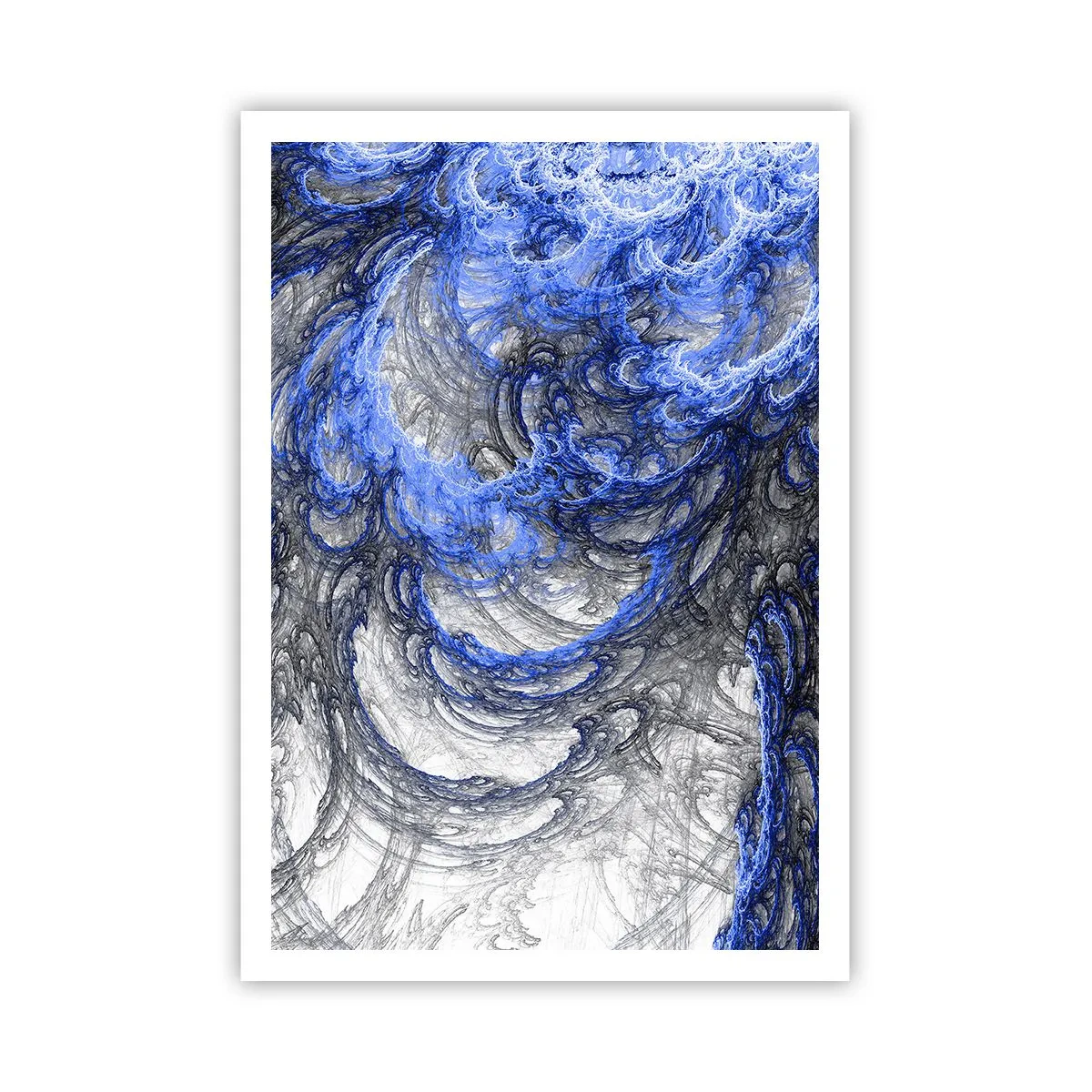Poster - Die Geburt einer Welle - 70x100 cm
