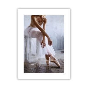 Poster - Bevor die Rampe leuchtet - 30x40 cm