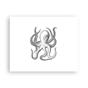 Poster - Mit den Wellen tanzen - 50x40 cm