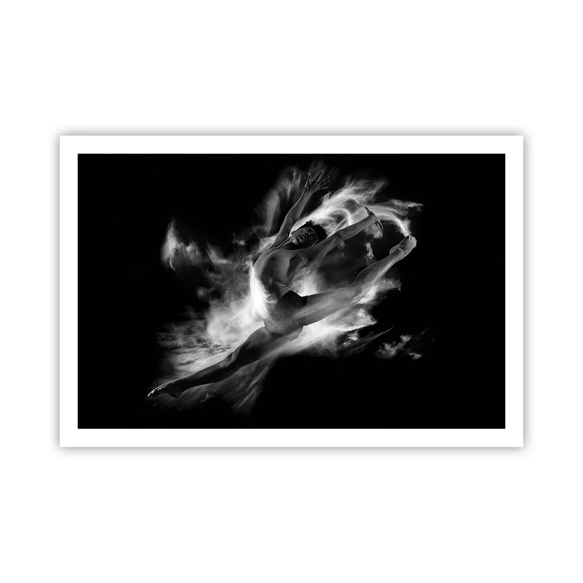 Poster - Im Flug hängen geblieben - 91x61 cm