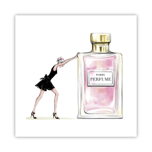 Poster - Essenz der Weiblichkeit - 60x60 cm