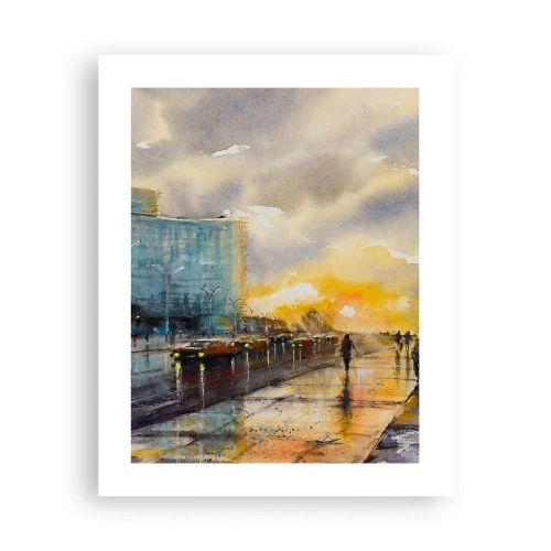 Poster - Leben am Ufer - 40x50 cm