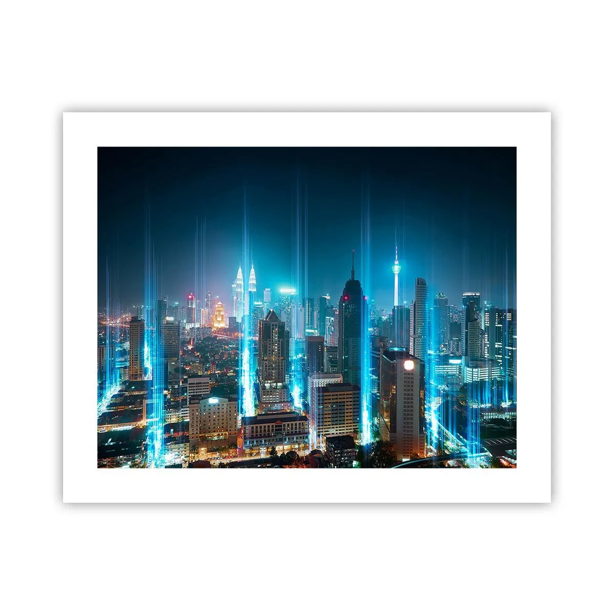 Poster - Auf Berliner Art gegen den Himmel - 50x40 cm