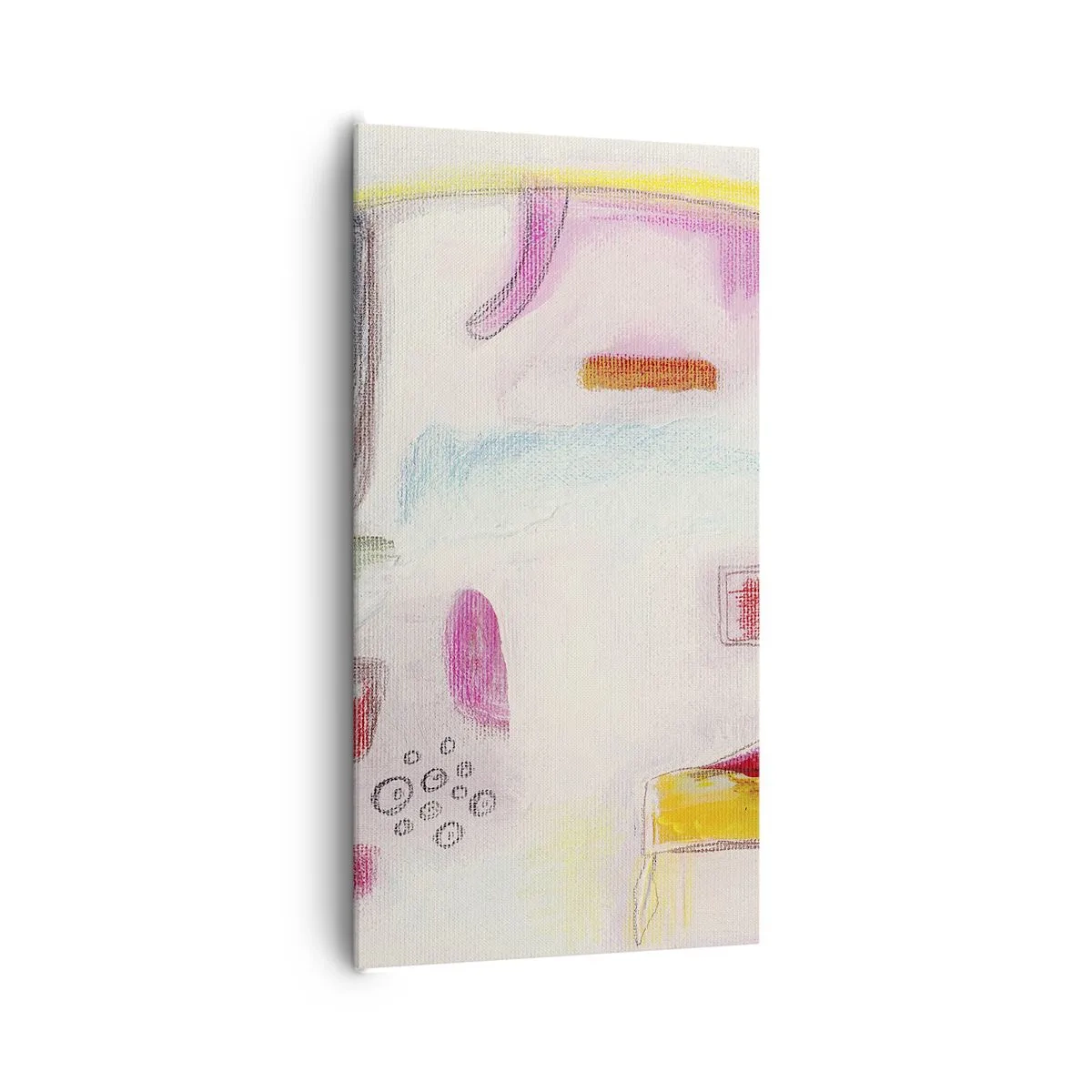 Bild auf Leinwand - Leinwandbild - Eher konvex als konkav oder flach - 65x120 cm