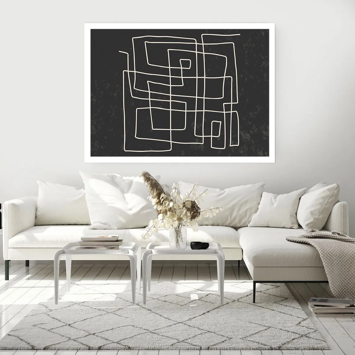 Poster - Nicht so einfach - 50x40 cm