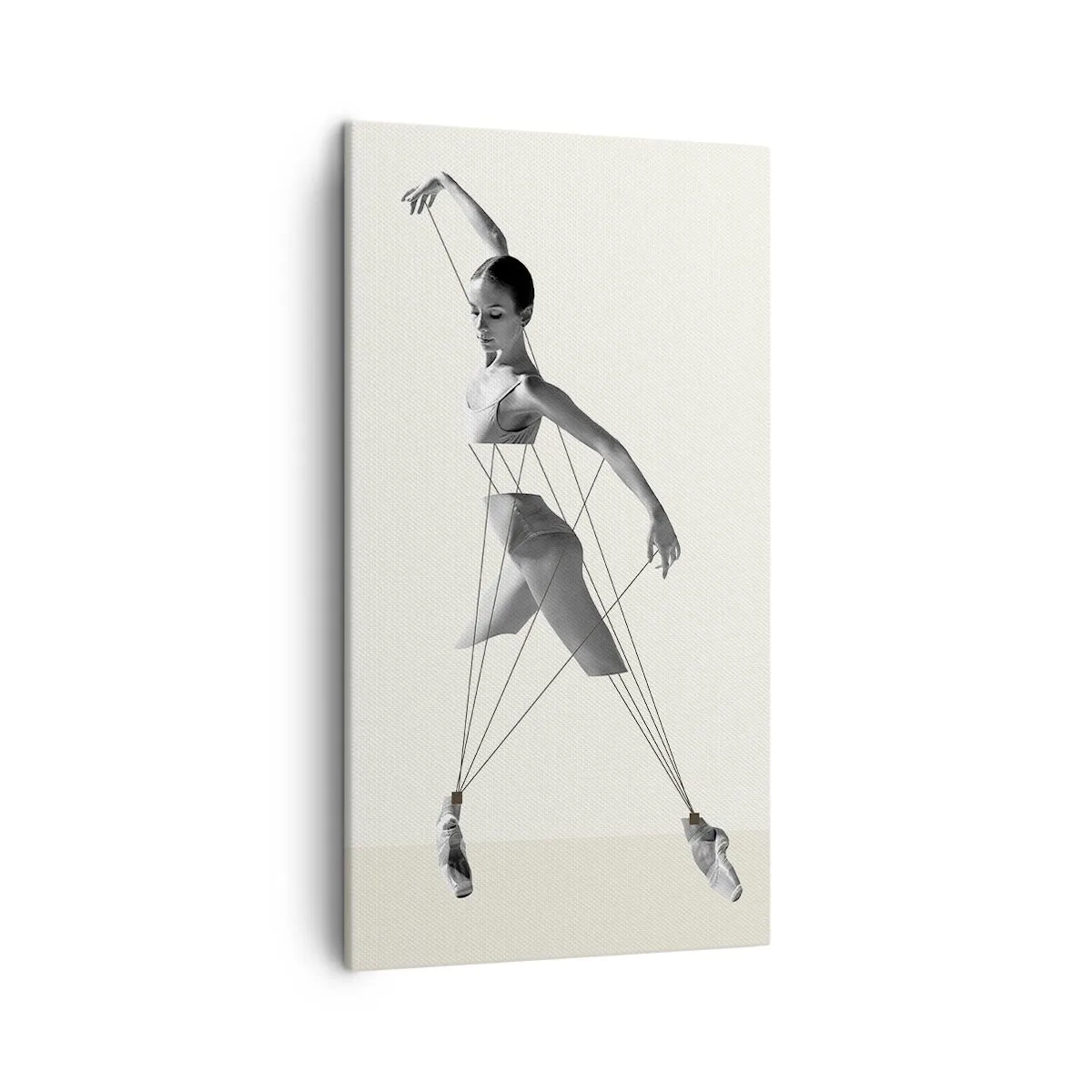 Bild auf Leinwand - Leinwandbild - Im Theater der Welt - 45x80 cm