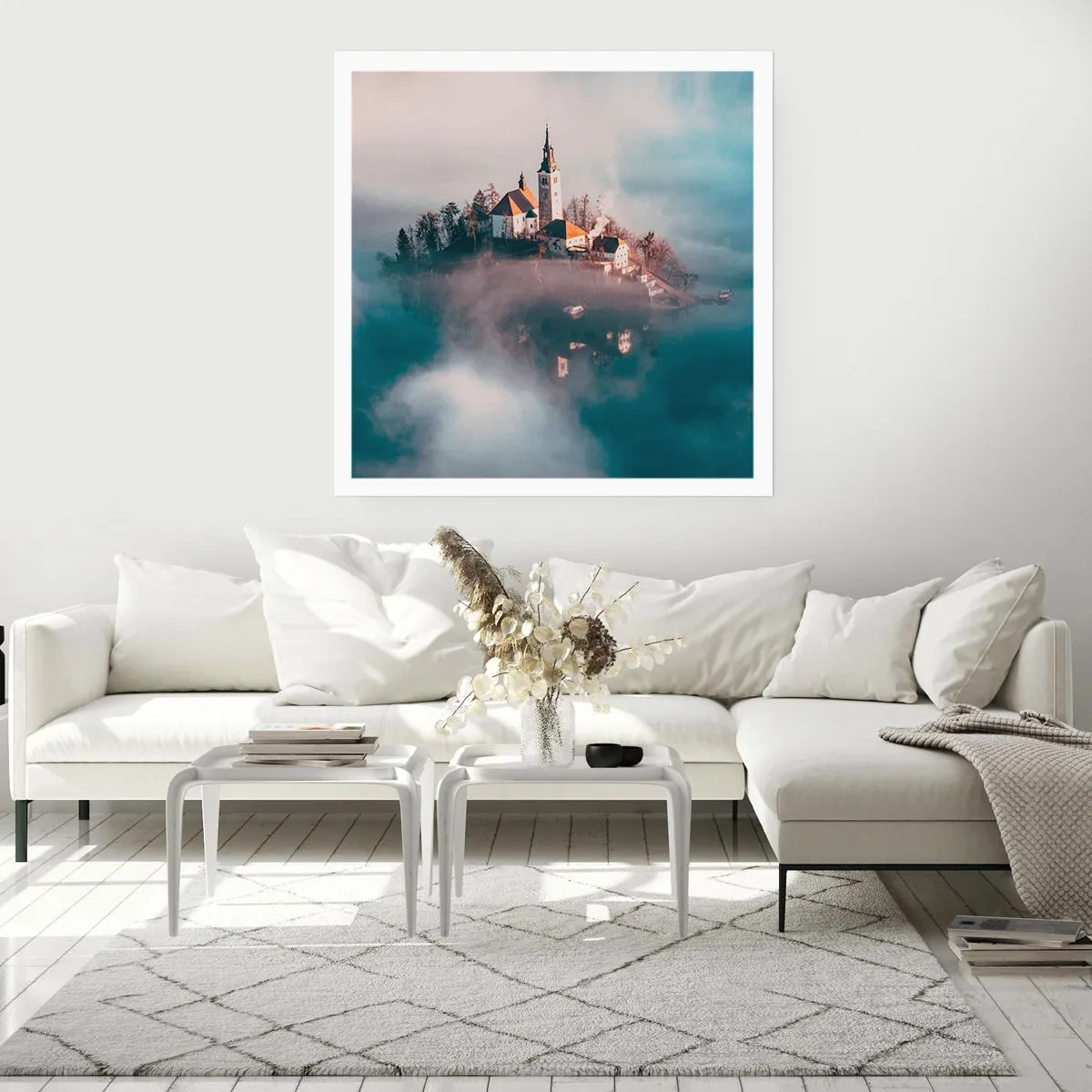 Poster - Trauminsel - 40x40 cm