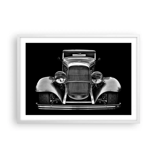 Poster in einem weißen Rahmen - Wahrer Gentleman - 70x50 cm