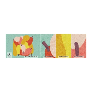 Fototapeten Muster Selbstklebend Deluxe Sticker - Probieren Sie die Sommersonne - Obst, Birnen, Gesundheit - 100x30 cm