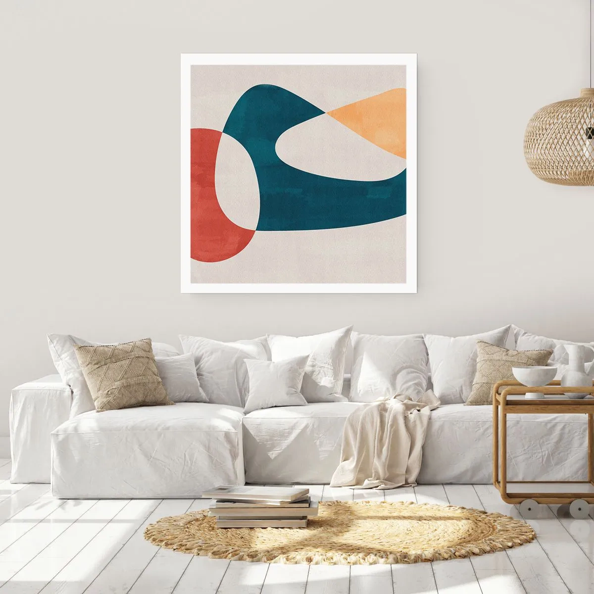 Poster - Einflüsse und Metamorphosen - 60x60 cm