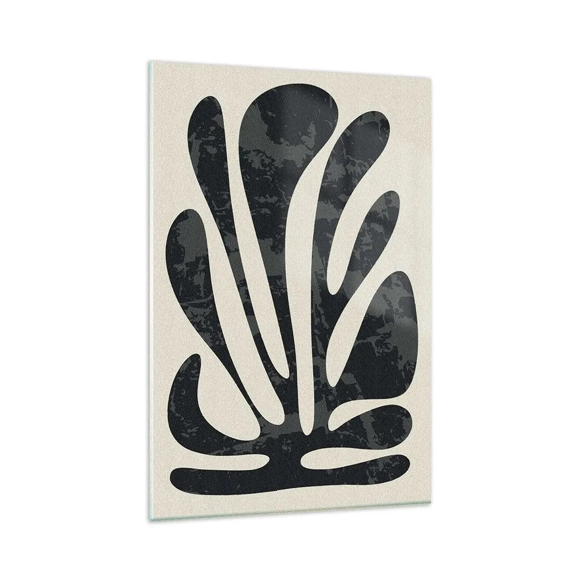 Glasbild - Bild auf glas - Vielfingrige Abstraktion - 80x120 cm