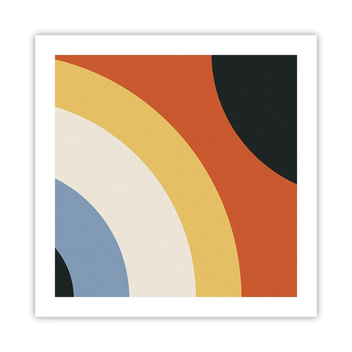 Poster - Zu mir selbst - 50x50 cm