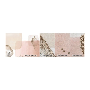 Fototapeten Muster Premium Sand - Ein Blick durch die Farbe - Abstraktion, Stück, Modernes Muster - 100x30 cm