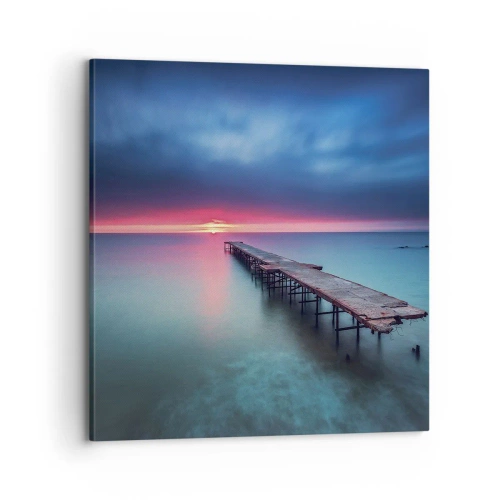 Bild auf Leinwand - Leinwandbild - Zwischen Himmel und Erde - 70x70 cm