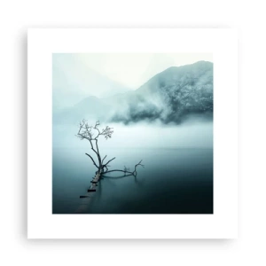 Poster - Aus Wasser und Nebel - 30x30 cm