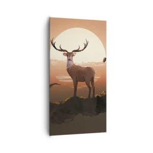 Bild auf Leinwand - Leinwandbild - Diese Nacht ist anders als jede andere - 65x120 cm