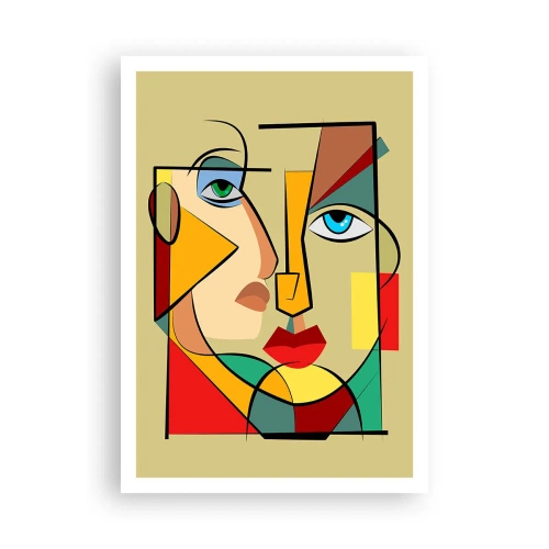 Poster - Passendes Paar - 70x100 cm