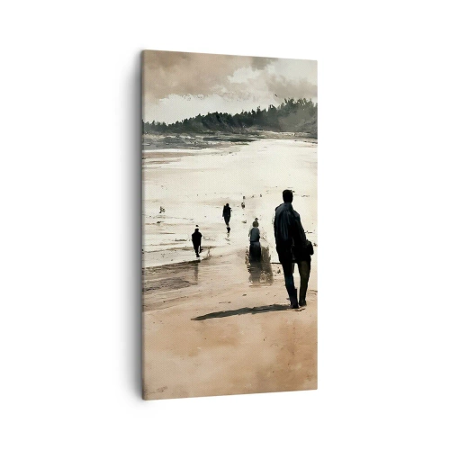 Bild auf Leinwand - Leinwandbild - Einberufen - 45x80 cm