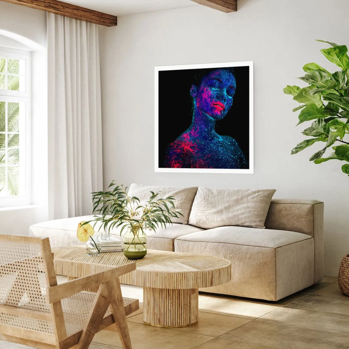 Poster - Im Sternenstaub - 40x40 cm