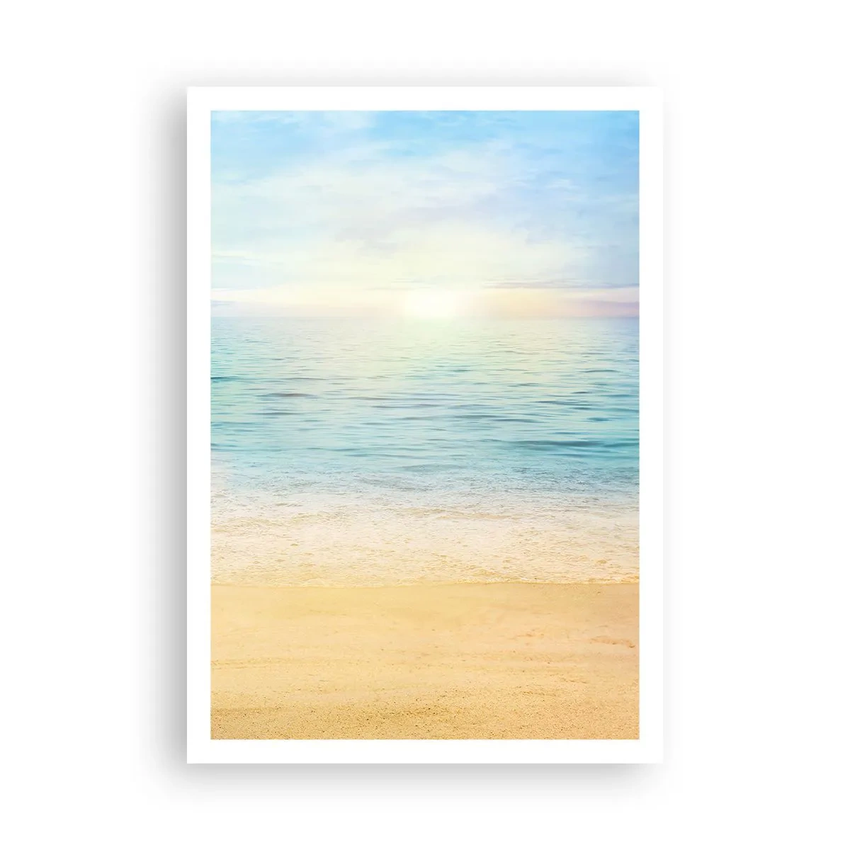 Poster - Großes Blau - 70x100 cm