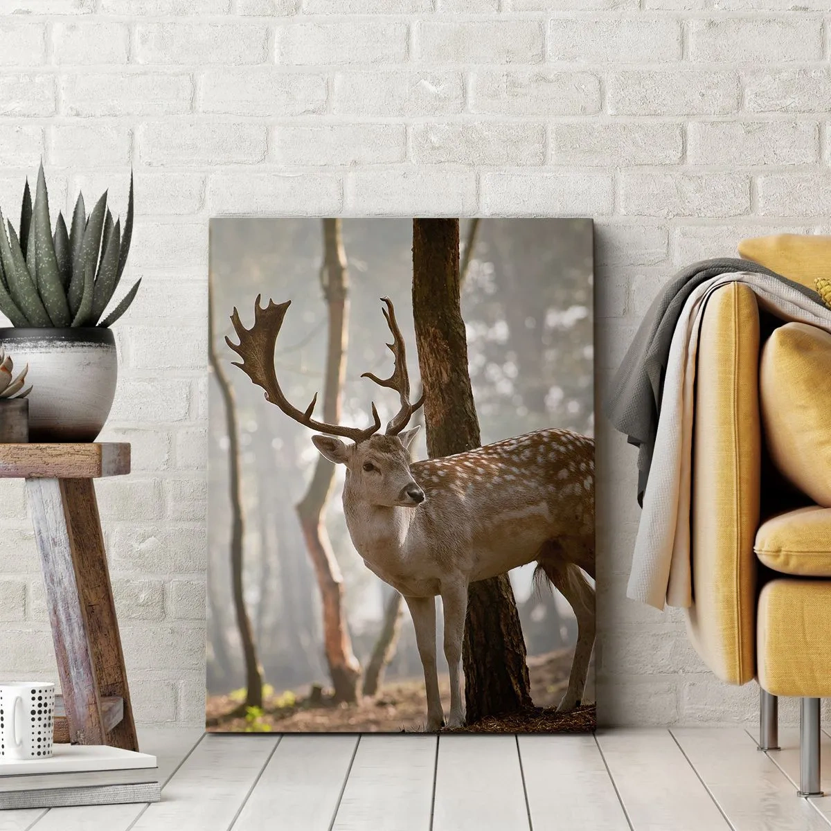 Bild auf Leinwand - Leinwandbild - Das Licht der Jugend - 45x80 cm