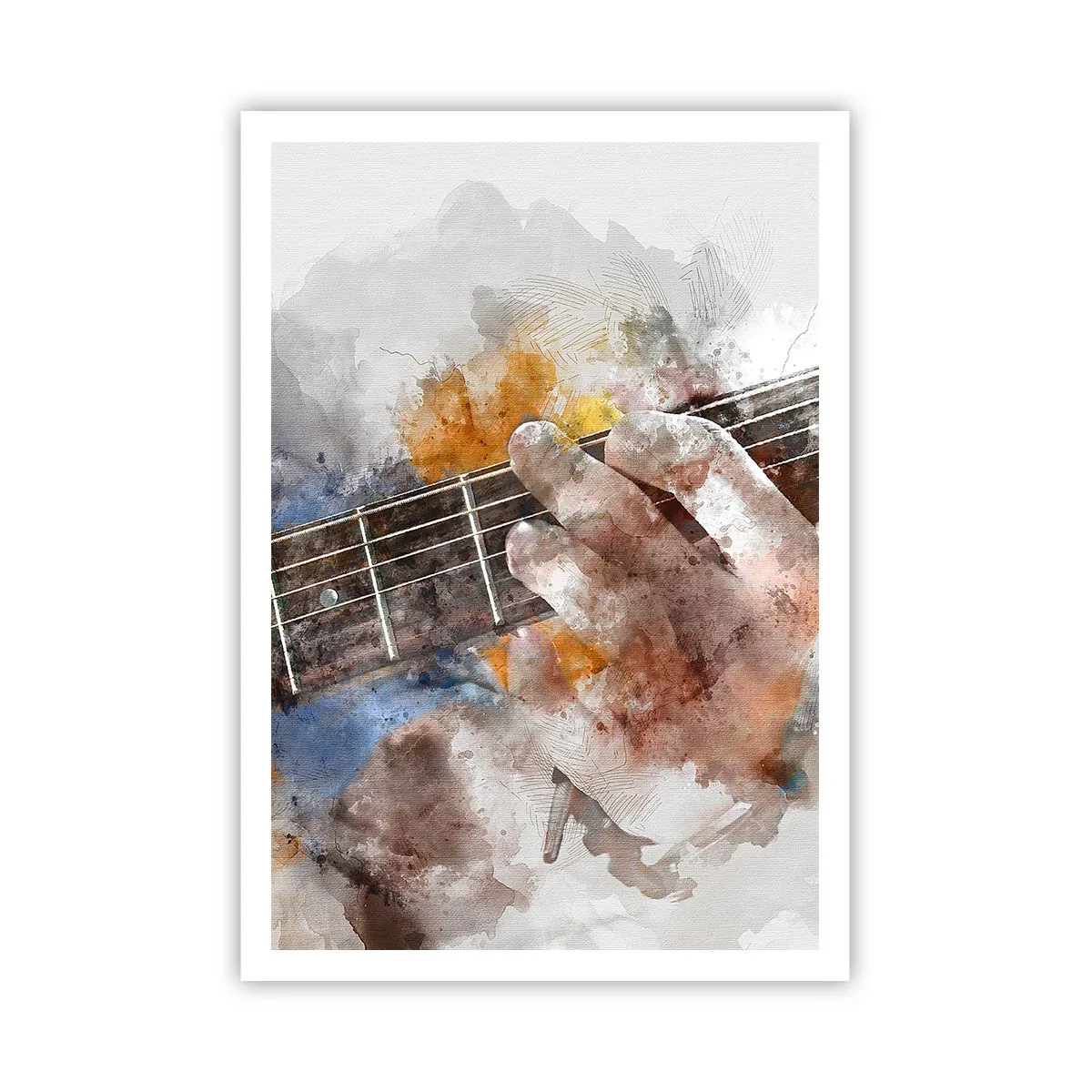 Poster - Poesie zwischen den Saiten - 70x100 cm