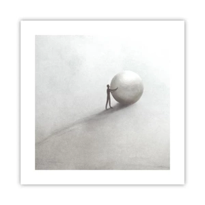 Poster - Das Spiel des Lebens - 40x40 cm