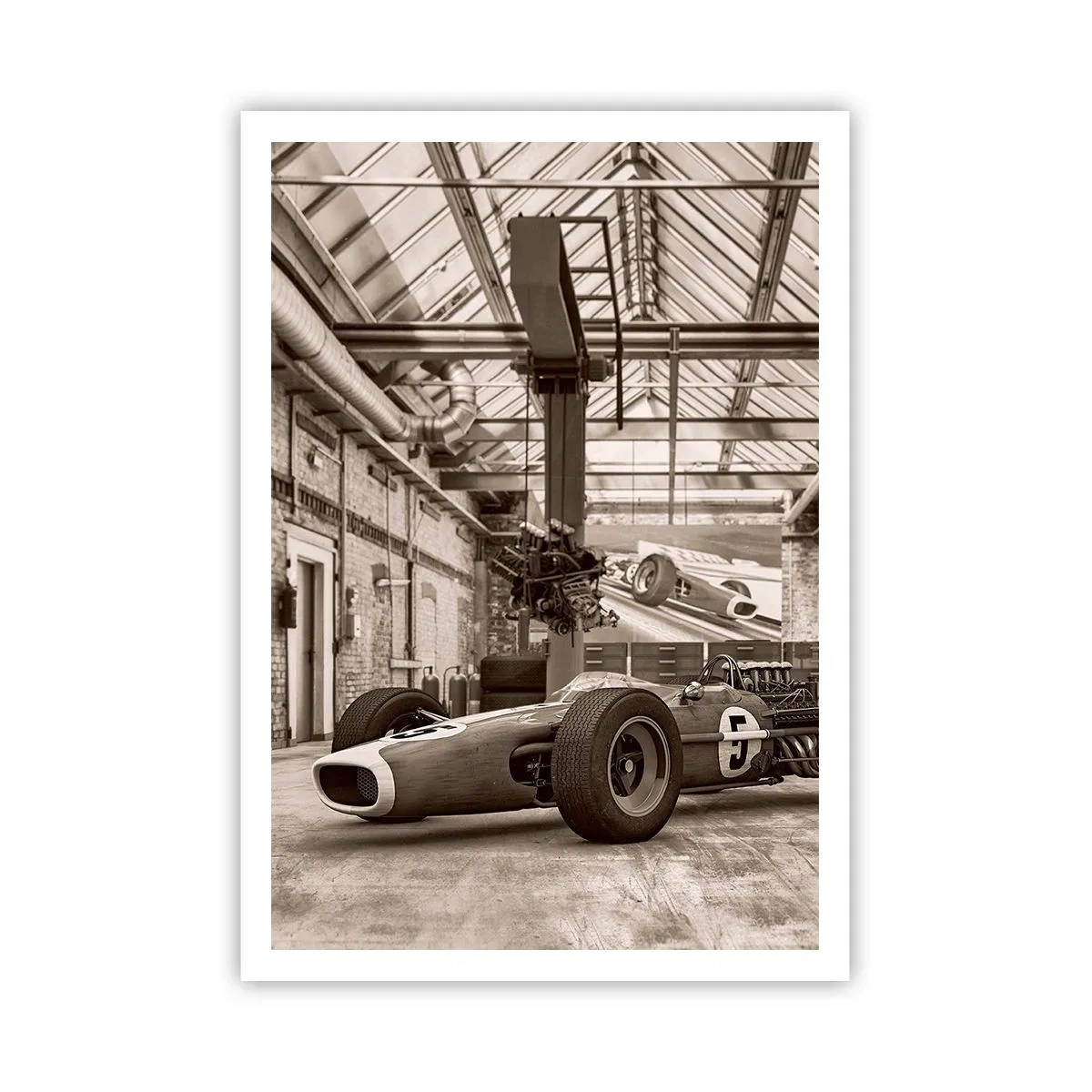 Poster - Die Siegerruhe - 70x100 cm